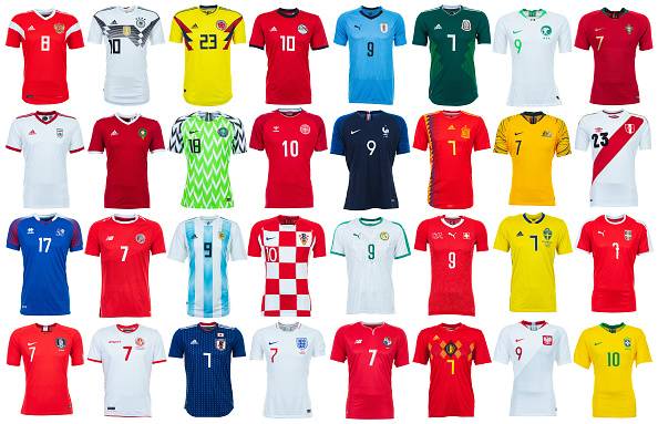 world cup all team jersey