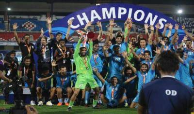 Intercontinental Cup 2023: Indian football team beats Lebanon 2-0 to win title