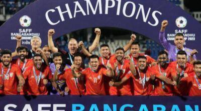 SAFF Championship 2023: India win thrilling penalty shootout to claim ninth title