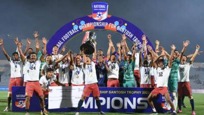 Santosh Trophy 2024: Shafeel helps Services beat Goa, win 7th title