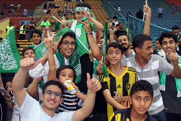 Arab Saudi melarang suporter wanita untuk datang ke stadion.