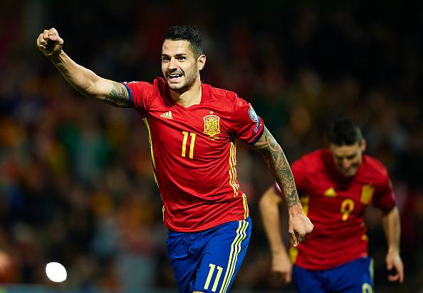 Vitolo, timnas Spanyol.