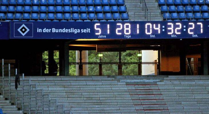 Agar Waktu Terus Melaju di Volksparkstadion