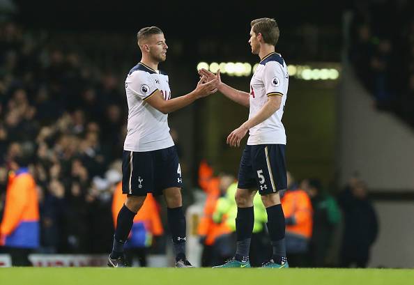 Toby Alderweireld and Jan Vertonghen