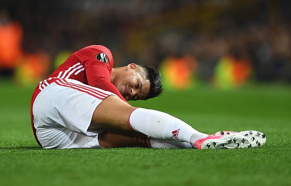 Seberapa Parah Dampak Cedera Marcos Rojo bagi Manchester United?