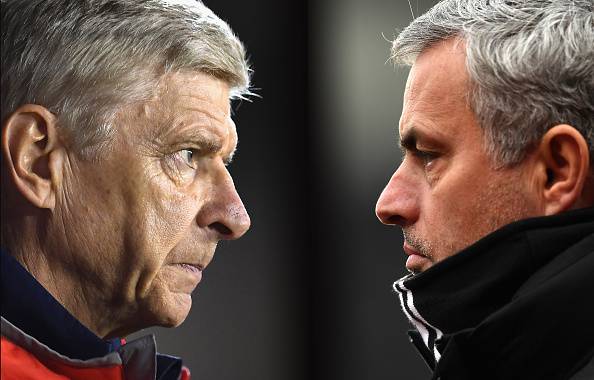 Lima Psywar Terbaik Arsene Wenger dan Jose Mourinho