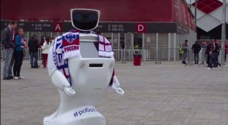 Mengenal Alantim, Robot Bodyguard Suporter Inggris di Piala Dunia 2018