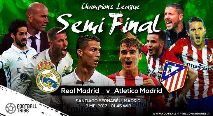 Salt and Pepper Derby Madrid di Semifinal Liga Champions