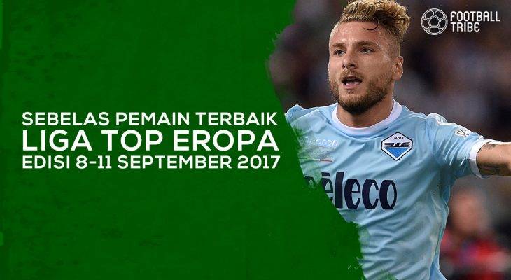 Sebelas Pemain Terbaik Liga Top Eropa Edisi 8-11 September 2017