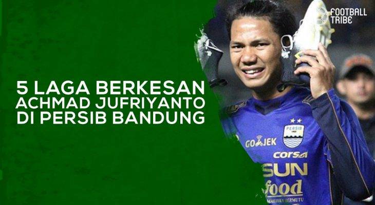 5 Laga Berkesan Achmad Jufriyanto di Persib Bandung