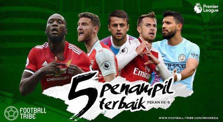 5 Penampil Terbaik Liga Primer Inggris Pekan ke-5