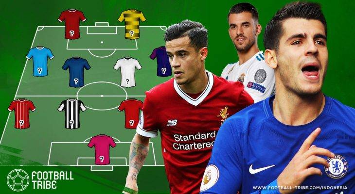 Sebelas Pemain Terbaik Liga Top Eropa Edisi 22-24 September 2017