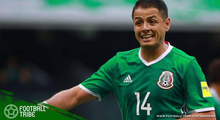 Aksi Amal Javier “Chicharito” Hernandez untuk Meksiko