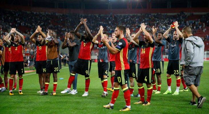 Isyarat Dua Tangan di Telinga Timnas Belgia dan Tiket Piala Dunia 2018