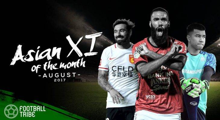 Best XI Asia Agustus 2017 Versi Football Tribe