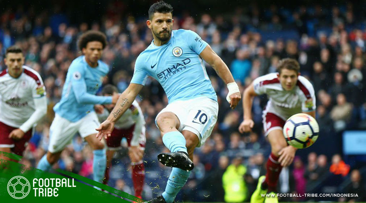 Sergio Aguero Markahi Kembalinya dengan Gol, Manchester City Menang Meyakinkan Lagi