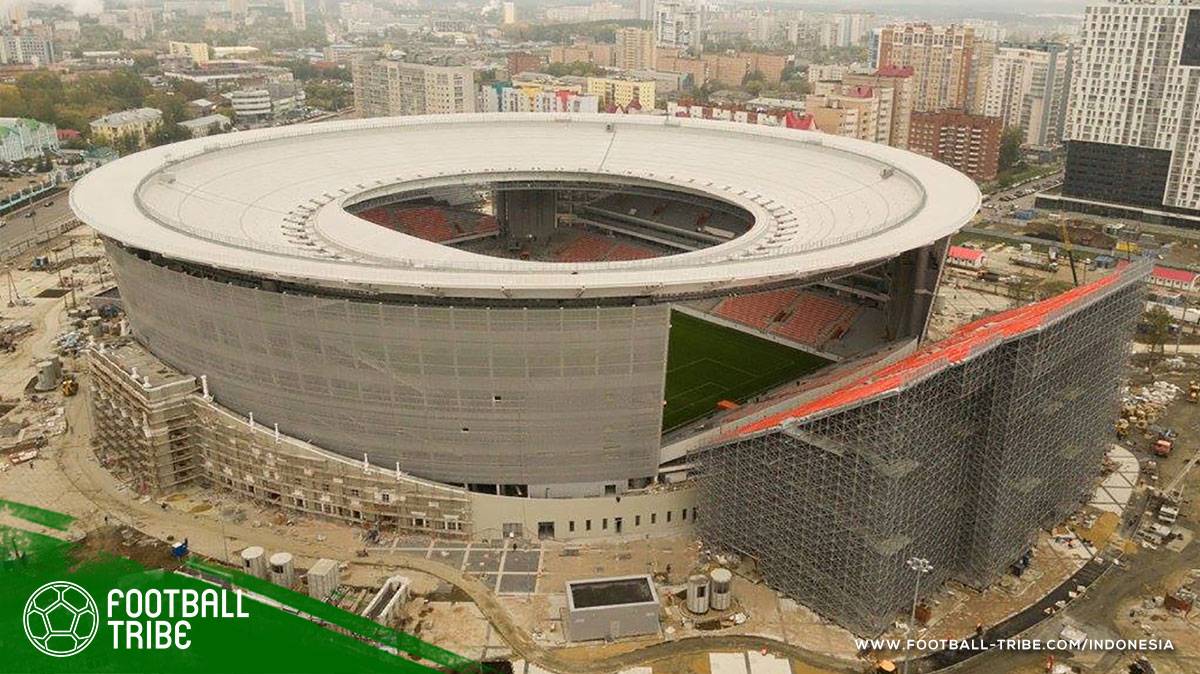 Tribun Eksternal Ekaterinburg Arena Konyol Tapi Unik Football