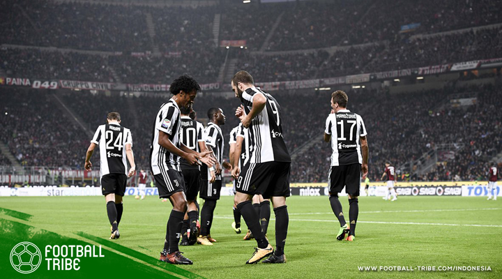 Gonzalo Higuain Tembus 100 Gol, Juventus Kunci Kemenangan di San Siro