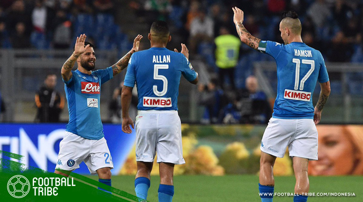 Gol ke-100 Lorenzo Insigne Jaga Rekor Kemenangan Napoli