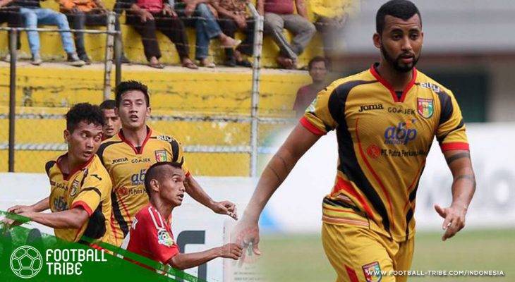 Dua Gol Marclei Santos Dekatkan Semen Padang ke Jurang Degradasi
