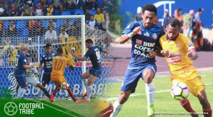 Ditahan Imbang Arema, Rekor Menang Sriwijaya FC di Madya Bumi Akhirnya Terhenti