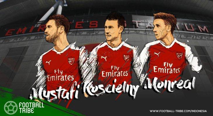 Mendoakan Kesehatan Trio Kemul: Koscielny, Mustafi, Monreal