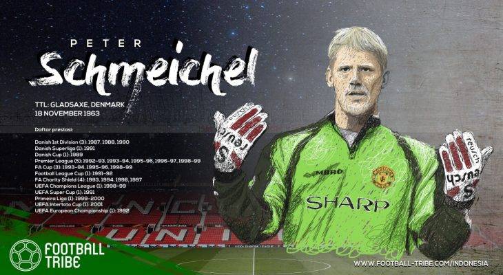 Sebelum Kasper, Dunia Lebih Dulu Mengagumi Peter Schmeichel