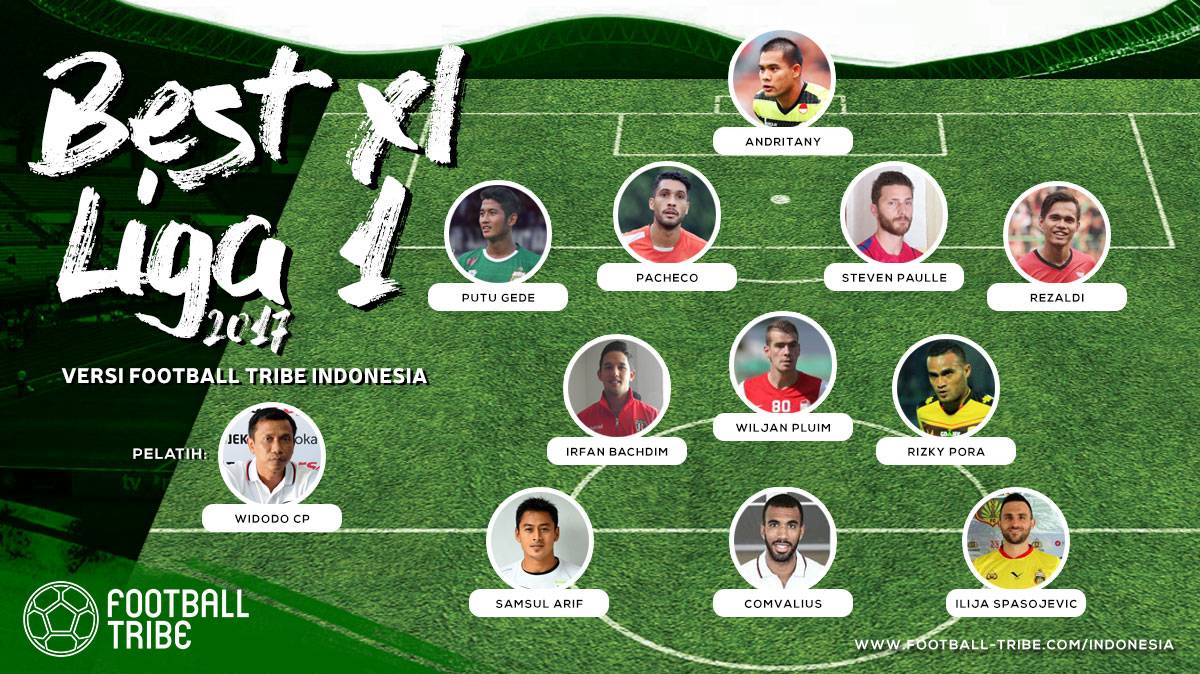 Best XI Liga 1 Musim 2017 Versi Football Tribe Indonesia 