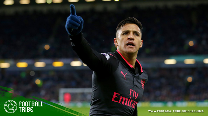 Arsenal duduk di posisi empat