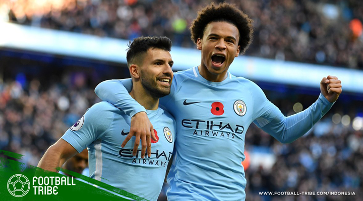 Kalahkan Arsenal, Manchester City Masih Sempurna di Liga Inggris