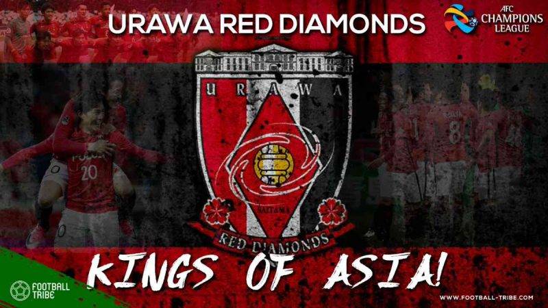 Urawa Red Diamonds tampil sebagai juara Liga Champions Asia