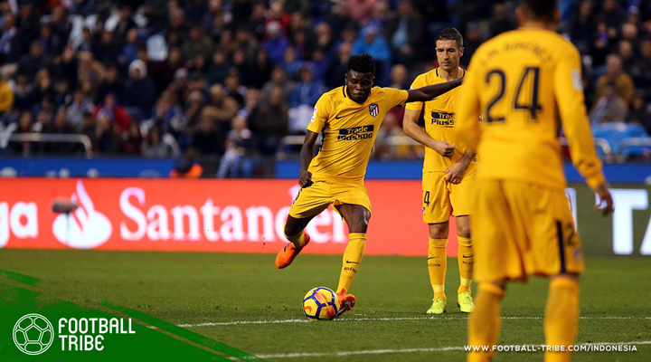 Gol Larut Thomas Partey Bawa Atletico Kembali ke Jalur Kemenangan