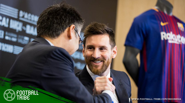 Akhirnya, Lionel Messi Teken Kontrak Baru bersama Barcelona