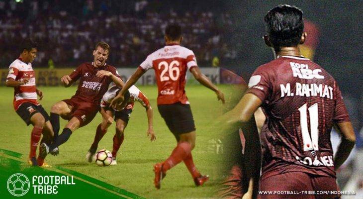 M. Rahmat Cetak Trigol, PSM Makassar Pesta Enam Gol ke Gawang Madura United