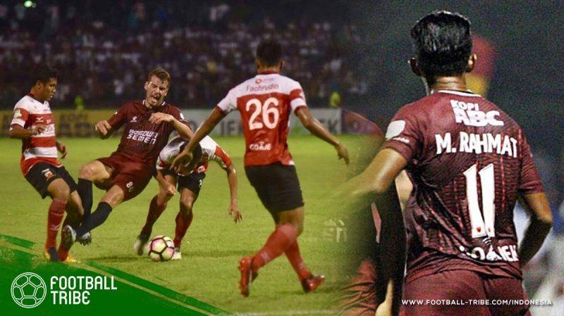 PSM Makassar berpesta gol ke gawang Madura United