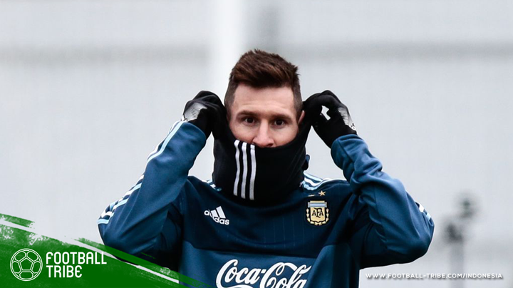 Messi tak menyadari bahwa Driussi adalah pemain timnas Argentina
