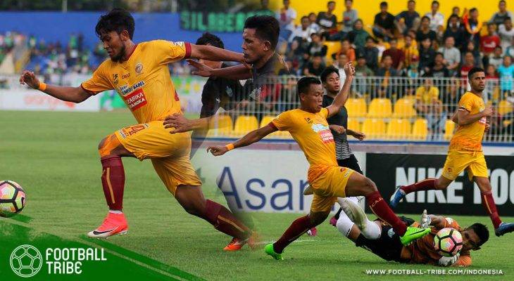 Tanpa Belas Kasihan, Sriwijaya FC Hujani Sepuluh Gol ke Gawang Persegres