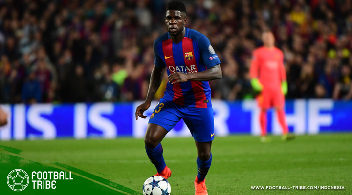 Samuel Umtiti: Cerminan Wajah Puas Barcelona