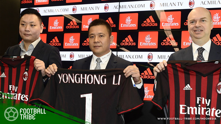 Yonghong Li dan AC Milan