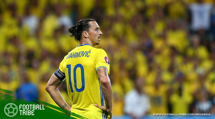 Pelatih Swedia Tolak Zlatan Ibrahimović Kembali ke Timnas