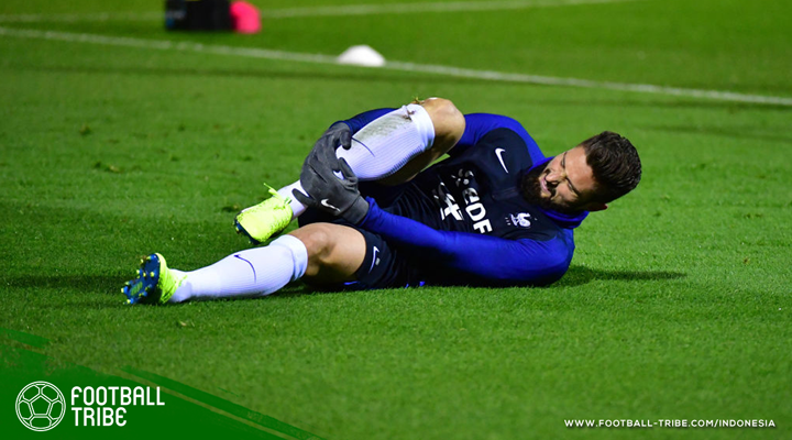 Cedera Kala Bela Prancis, Arsenal Mungkin tanpa Olivier Giroud di Derbi London Utara