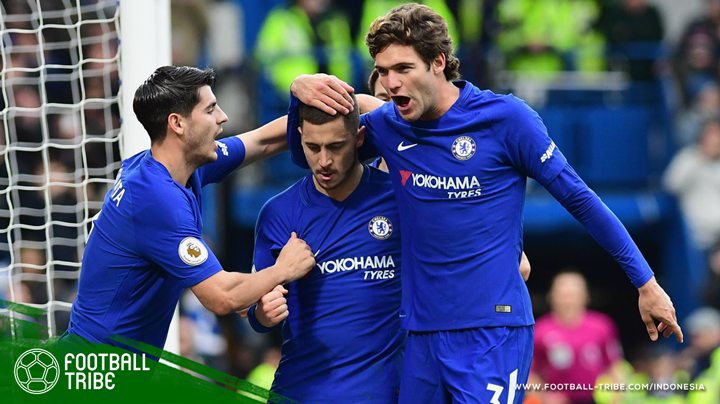 Chelsea berhasil mempertahankan posisi di peringkat tiga