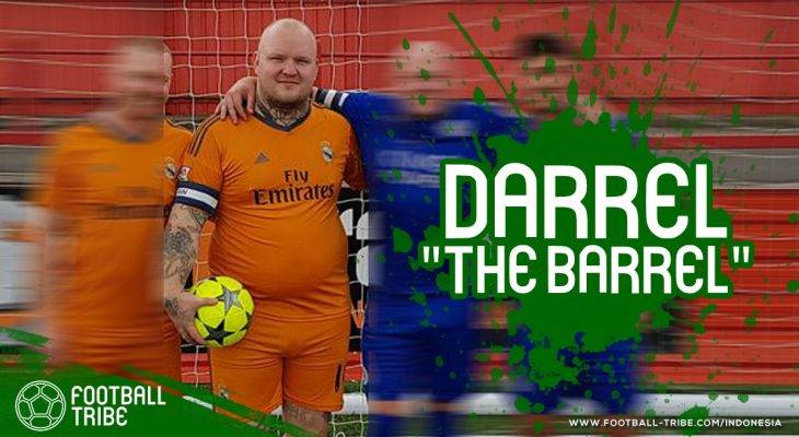 Aksi Kocak Darrel “The Barrel” Hales, Kiper Tambun yang Viral di Media Sosial