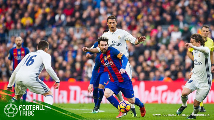 Real Madrid melawan Barcelona