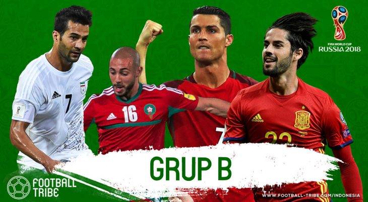 Grup B Piala Dunia 2018: Duel Iberia, Kekokohan Lini Belakang Maroko, dan Ancaman Kecil dari Iran