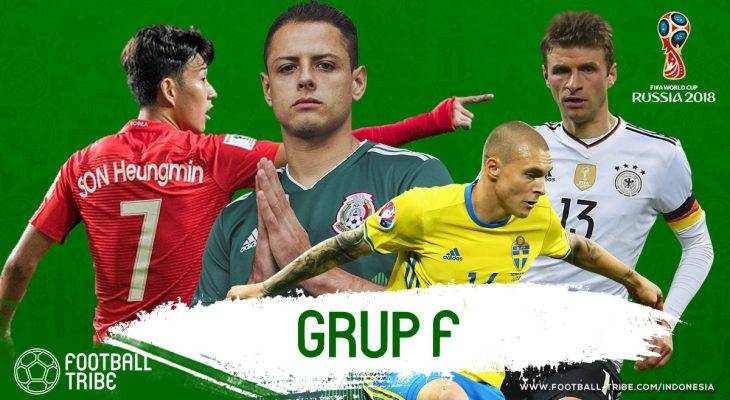 Grup F Piala Dunia 2018: Tantangan Menjungkalkan Juara Bertahan dan Menanti Kuda Hitam Terbaik di Piala Dunia 2018