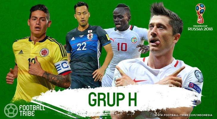 Grup H Piala Dunia 2018: Grup Ter-Woyoman di Piala Dunia 2018
