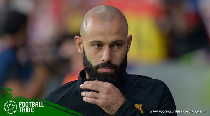 Talak Tiga Javier Mascherano untuk Barcelona