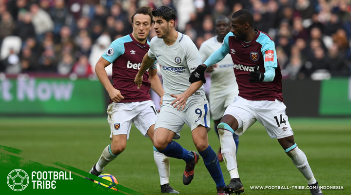 Tampil Efektif dan Disiplin, West Ham Bungkam Chelsea di Derby London