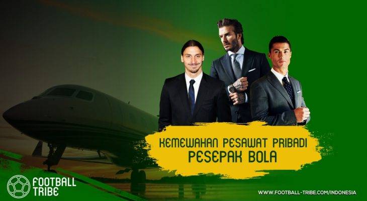 Mengintip Kemewahan Pesawat Pribadi Para Pesepak Bola